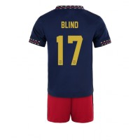 Dres Ajax Daley Blind #17 Gostujuci za djecu 2022-23 Kratak Rukav (+ kratke hlače)